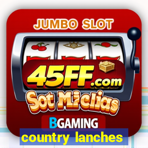 country lanches